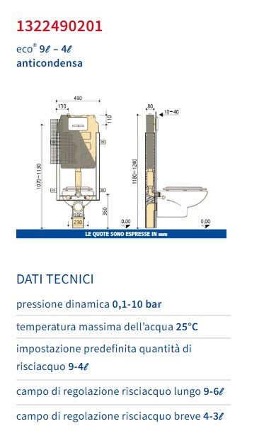 PUCCI ECO  RAPIDO INC.PULS/BAS 9LT/4LT ANTICONDENSA