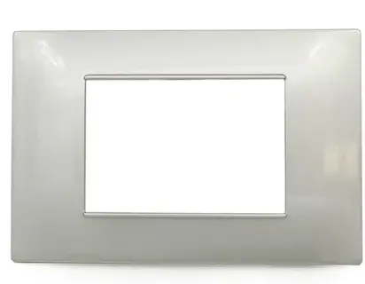 PLACCA 3M GRIGIO CHIARO COMPATIBILE CON VIMAR PLANA3
