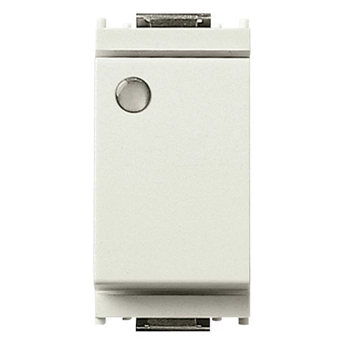 DEVIATORE 16A 1P C/SEGNALE  IDEA BIANCO