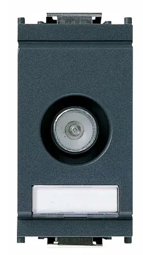 PRESA TV-RD-SAT PASANTE IDEA GRIGIO
