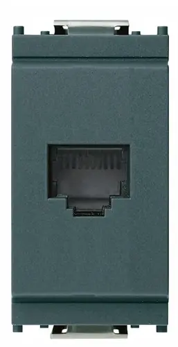 PRESA RJ11 6/4 IDEA GRIGIO