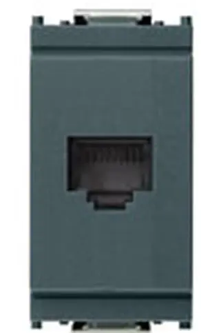 PRESA RJ45 8/8 IDEA GRIGIO