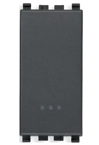 INTERRUTTORE UNIPOLARE 16A EIKON GRIGIO
