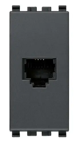 PRESA RJ11 6/4 EIKON GRIGIO