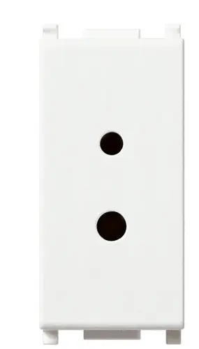 PRESA POLARIZZATA 2P 6A 24V PLANA
