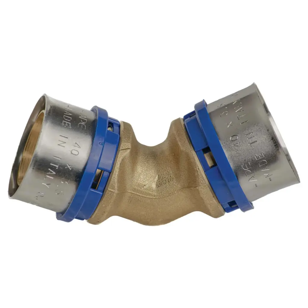 GOMITO DOPPIO 45° D.63X63 APL
