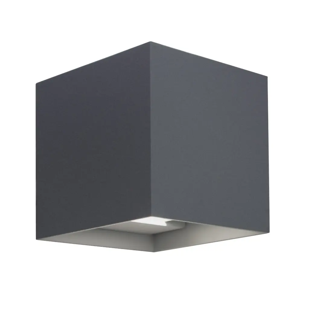 APPLIQUE  MARBELLA10GQK LED IP65 SQUARED 2X5W CCT ANTRACITE