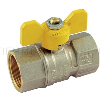 VALVOLA SFERA GAS TORNADO FF FARFALLA 1/2"