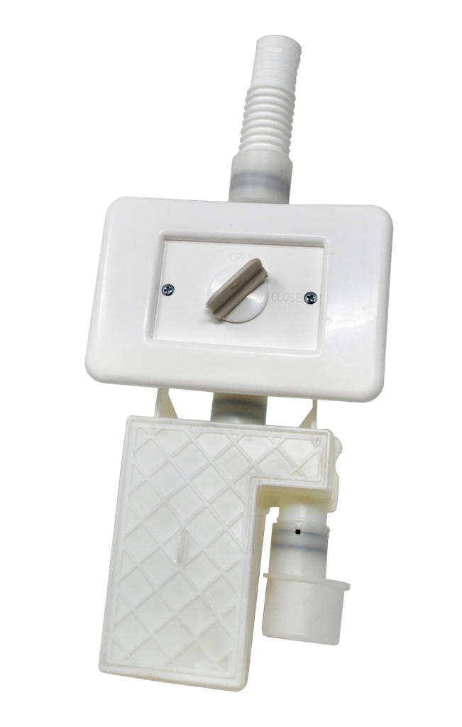 SIFONE AD INCASSO CON RUBINETTO -ANTIODORE PER SCARICO CONDENSA CLIMA