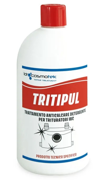 TRATTAMENTO DISINCROSTANTE PER TRITURATORI WC  1 LT