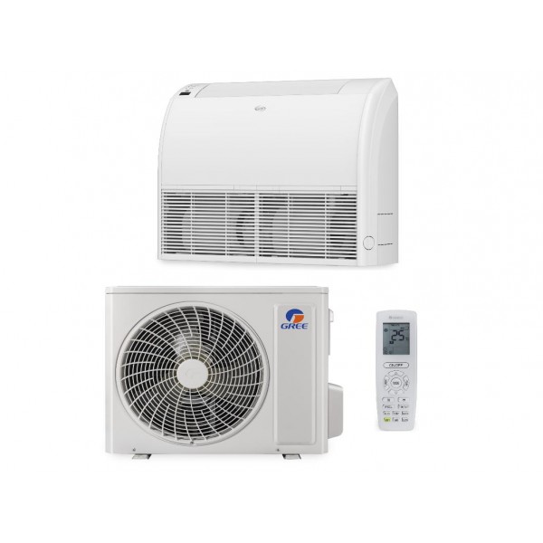SOFFITTO/PAVIMENTO COMPLETO GREE MONO SPLIT 12000 BTU INVERTER R-32 GUD35