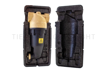 FILTRO DEFANGATORE MAGNETICO LINEARE PER ALTE PORTATE COMPLETO DI COIBENTAZIONE 11/4