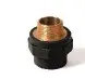 RACCORDO MASCHIO D.63X2" PPR NERO UV FITTINGS  