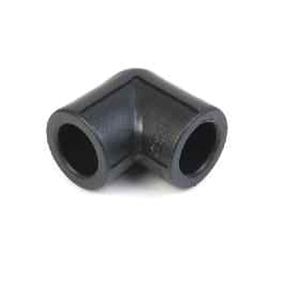 GOMITO DOPPIO 90°  D.63 PPR NERO  UV FITTINGS