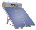 KIT COMPLETO SOLARE TERMICO 250 LT SOLAR FLAME 2x2,37H- MQ STAFFA STK TF/TP UNIVERSALE H.163 