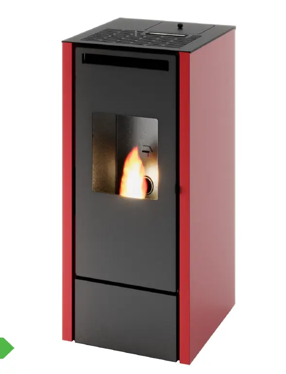 STUFA CINZIA CAN NERO G. 11 KW