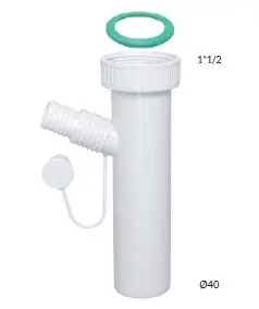 CANOTTO CON ATTACCO LAVASTOVIGLIE 1"1/2XD.40