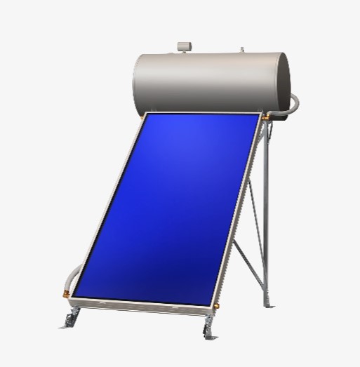 KIT COMPLETO SISTEMA SOLARE DIMAS CIRCOLAZIONE NATURALE  200LT  1x2,92 mq STAFFA UNIVERSALE TP/TF SUPREME ENERGY 29 