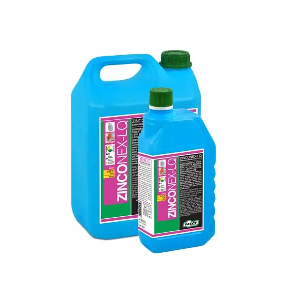 ZINCONEX-LQ 5LT - DISINCROSTANE LIQUIDO PE ELIMINARE INCROSTAZIONI CALCAREE E RESIDUI  DEGLI IMPIANTI ACQUA CALDA SANITARIA