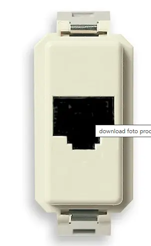 [EVM8215] PRESA TELF RJ11 6/4 SERIE 8000
