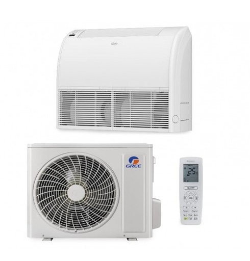 [IARGSOFFITTO36000] SOFFITTO/PAVIMENTO COMPLETO GREE MONO SPLIT 36000 BTU INVERTER R-32 MONOFASE GUD 100