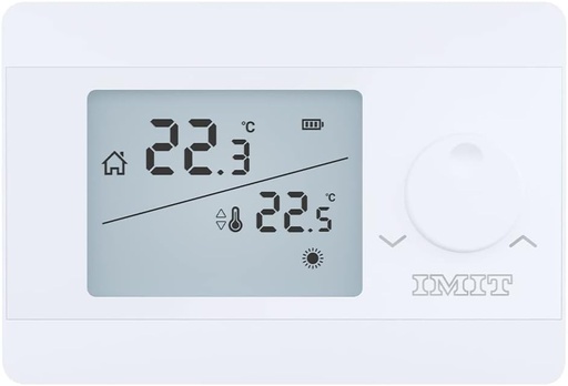 [IMITSILVERTA] TERMOSTATO AMBIENTE CON DISPLAY RETROILLUMINATO -SILVER TA-S - IMIT