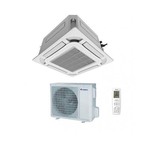 [IARGCASS36T] CASSETTA CON MANDATA ARIA A 360° GUD 100- 36000 BTU TRIFASE COMPLETA DI GRIGLIA  