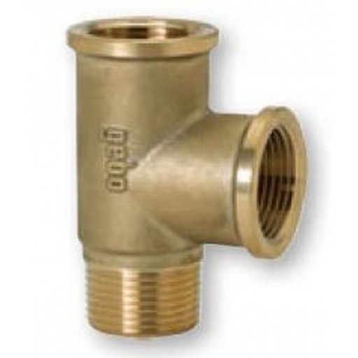 [IRZG1344] TEE M/F/F 1/2" OTTONE GIALLO