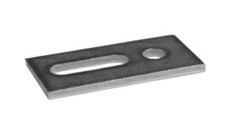 [EDSPIASTRA] PIASTRA DI CONNESIONE CON FORO DAC 11 PER VITE M10