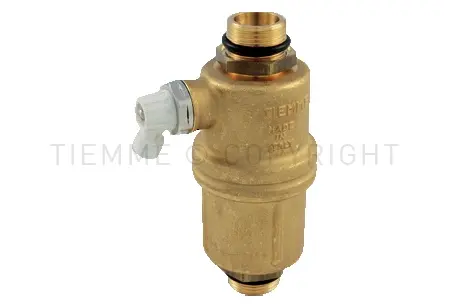 [ITM4700057] DEGASATORE PER IMPIANTI SOLARI E RISCALDAMENTO  M-M PRETENUTA GRUPPO IDRAULICO 3/4"X3/4"